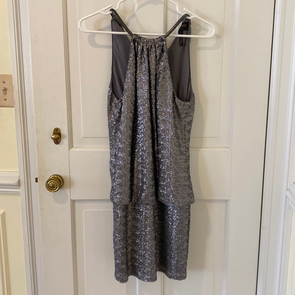 Laundry by Shelli Segal Sequenced Dress